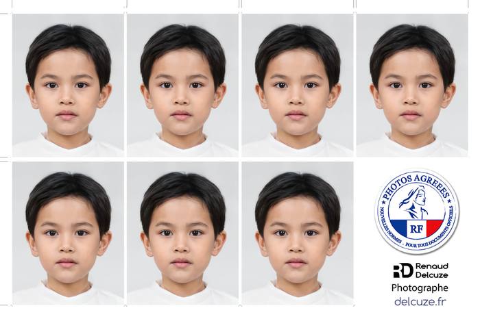 Photo d'identité enfant Marseille Saint-Loup – passeport CNI enfant conforme ANTS – Studio Valbarelle