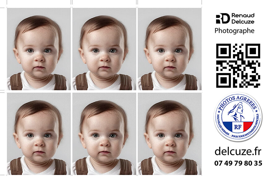 Photo identité bébé Marseille